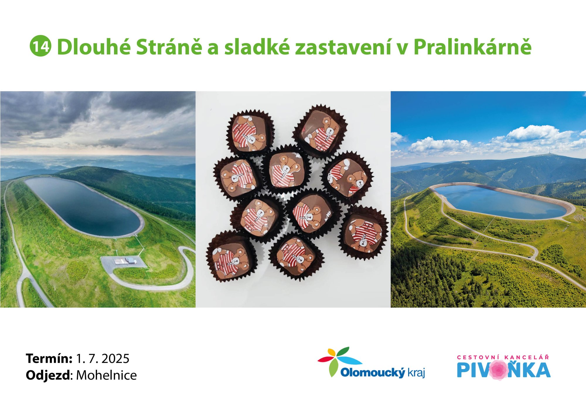 Pozdrav z výletu č. 14 – Dlouhé Stráně a sladké zastavení v Pralinkárně