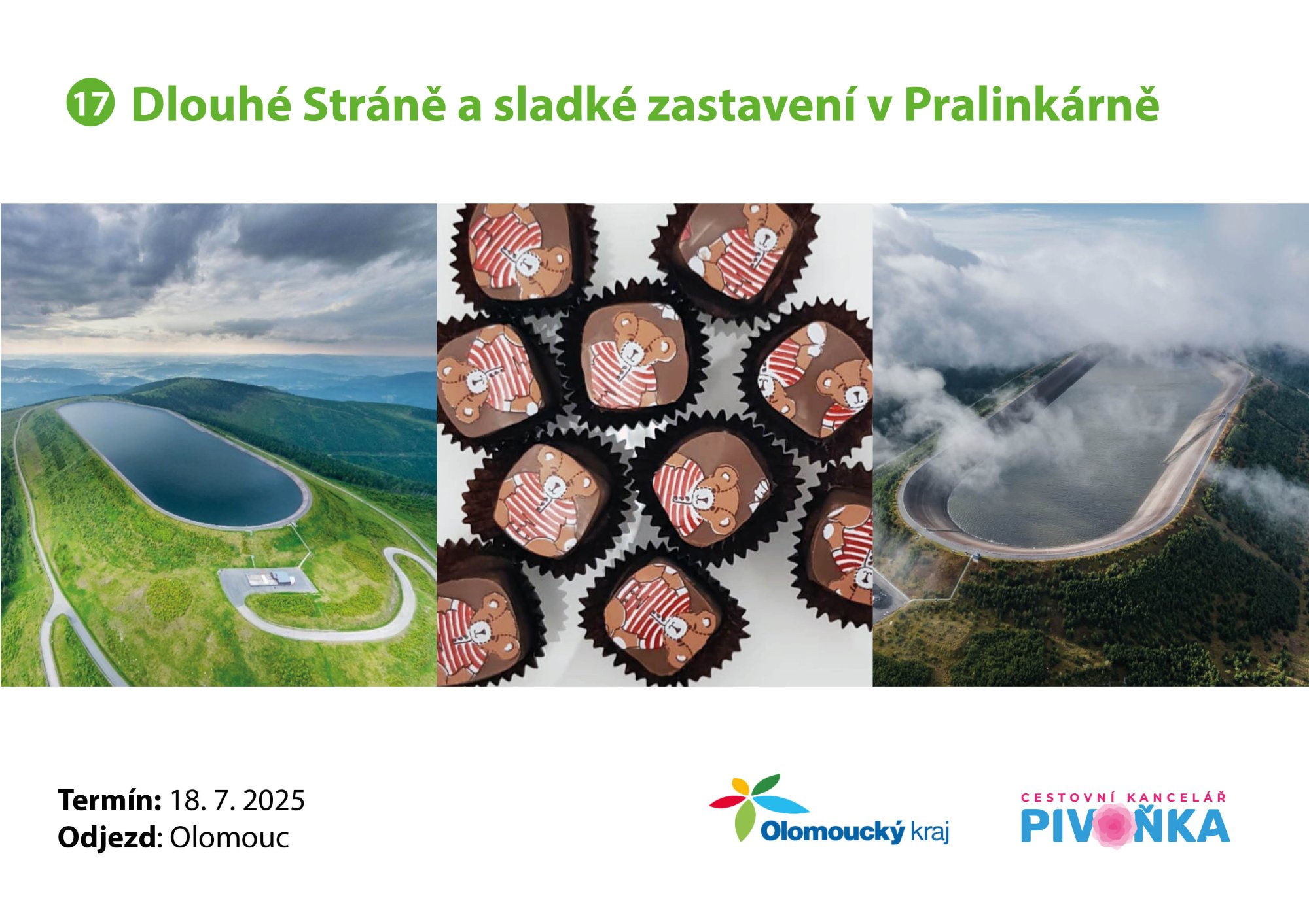 Pozdrav z výletu č. 17 – Dlouhé Stráně a sladké zastavení v Pralinkárně