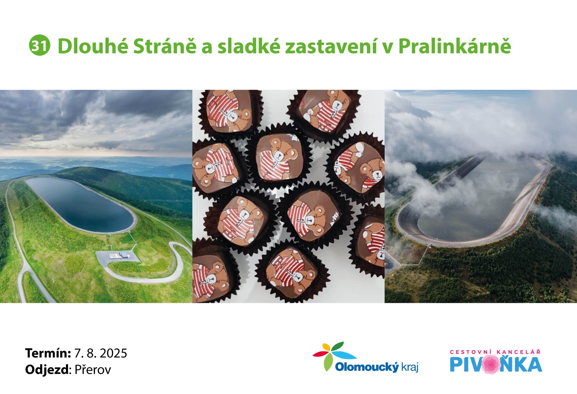 Pozdrav z výletu č. 31 – Dlouhé Stráně a sladké zastavení v Pralinkárně