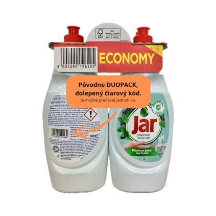 Jar 900ml Senstive Tea Tree & Mint (Výber balenia Ks)
