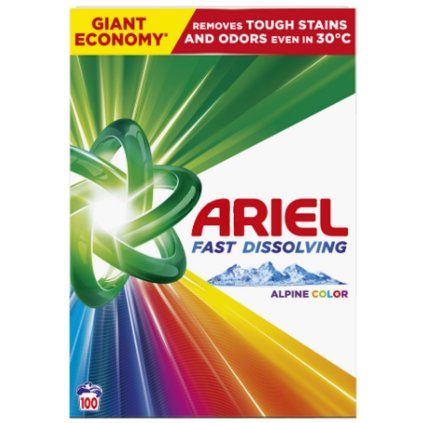Ariel prášok 5.5kg 100pd Color BOX