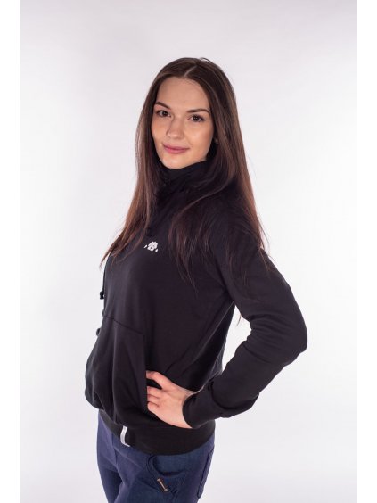 Dámska mikina černá