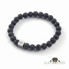 Lávový náramek Click and Feed - 8 mm