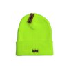 Dětská zimní čepice - neon žlutá