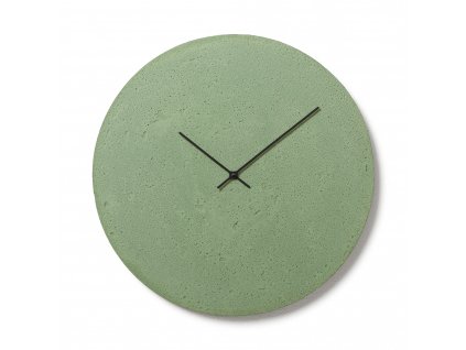 CL500712 Zelené nástěnné hodiny