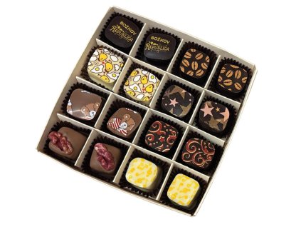 roztomile pralinky krabicka 16ks