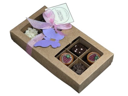 roztomile pralinky krabicka 10ks