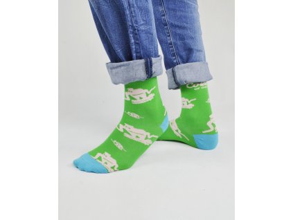 Ponožky Colours Elephant - zelené
