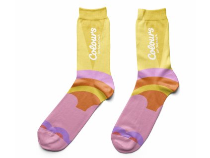Ponožky Colours žluté