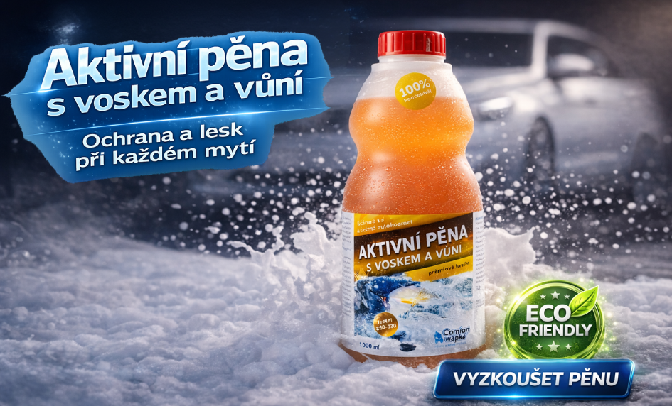 Aktivní pěna s voskem a vůní