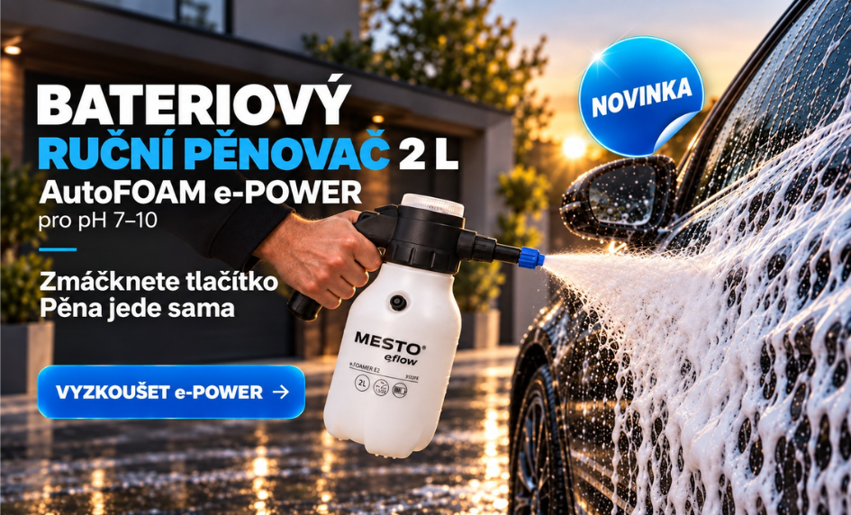 Bateriový ruční pěnovač AutoFoam e-POWER