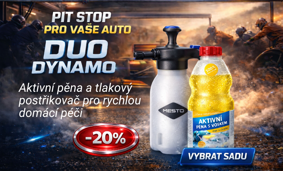 Aktivní pěna + tlakový pěnovač DUO DYNAMO