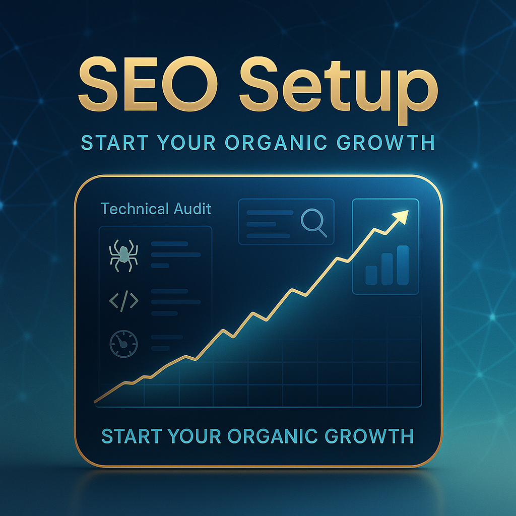 SEO Setup – Štartovací balík pre rast organickej návštevnosti