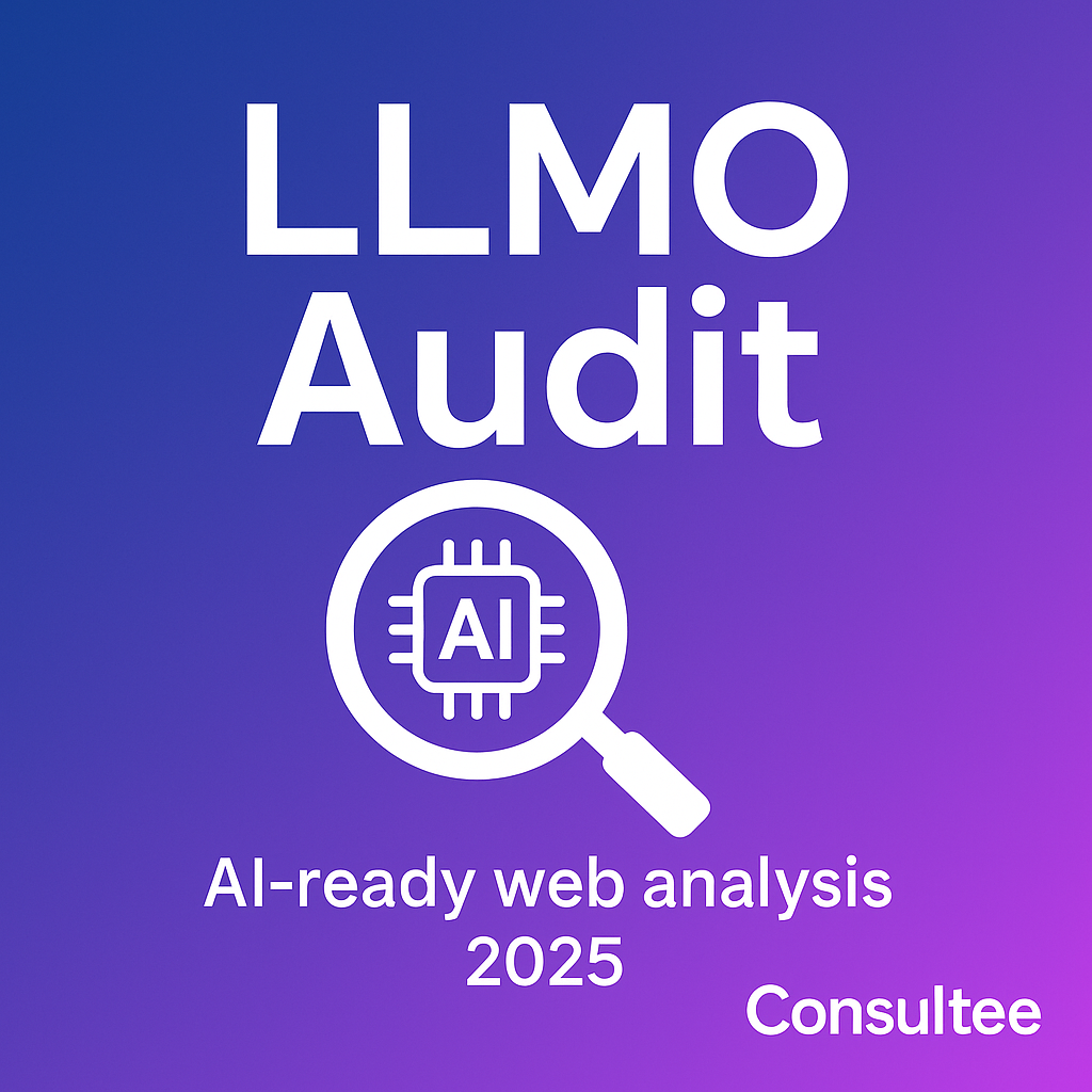 Kompletný LLMO audit – profesionálna kontrola pripravenosti webu na AI vyhľadávanie Variant: Starter
