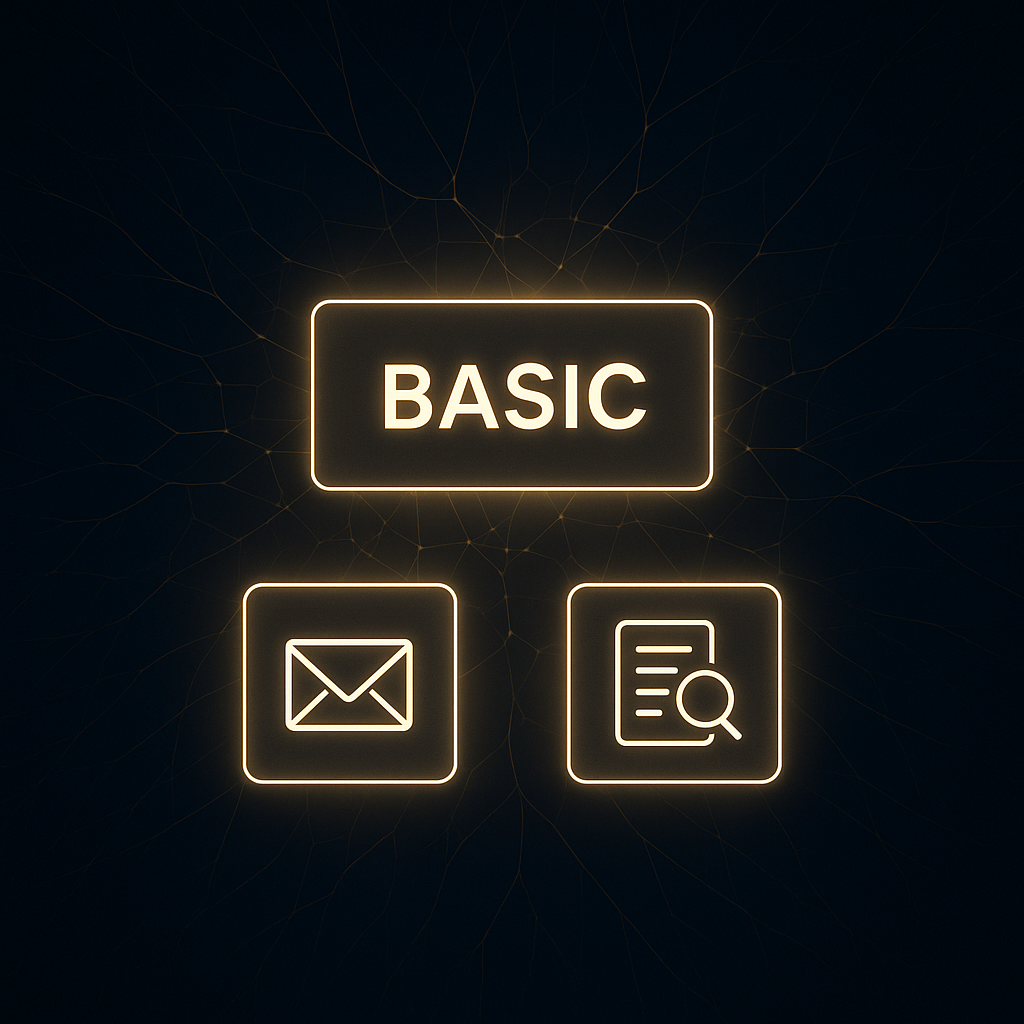 E-mail audit – technický + obsahový audit (BASIC)