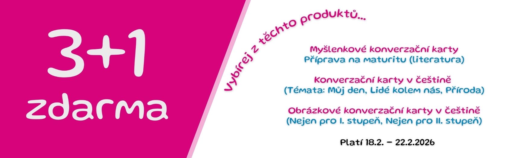 Akce 3+1 Den mateřského jazyka