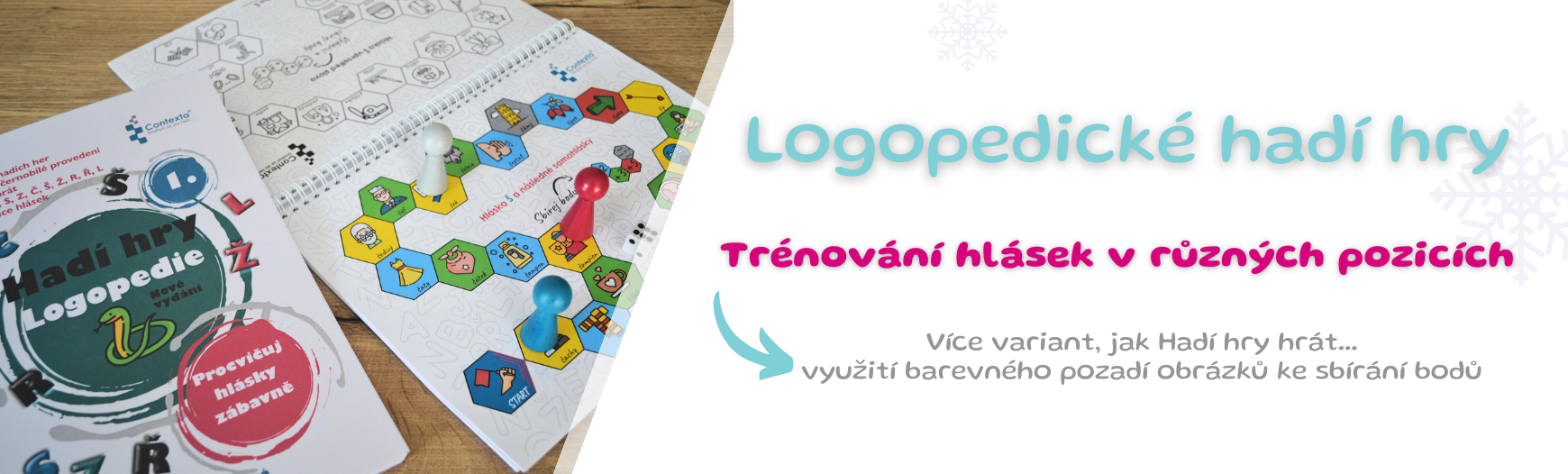 Logopedické hadí hry