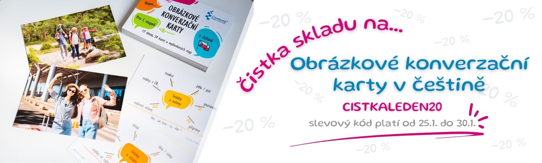 Obrázkové konverzační karty v českém jazyce