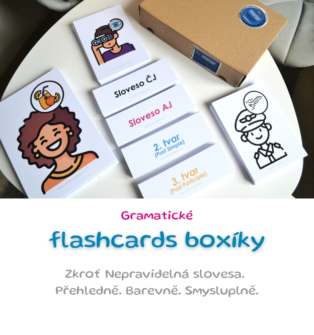 Flashcards obrázkový box