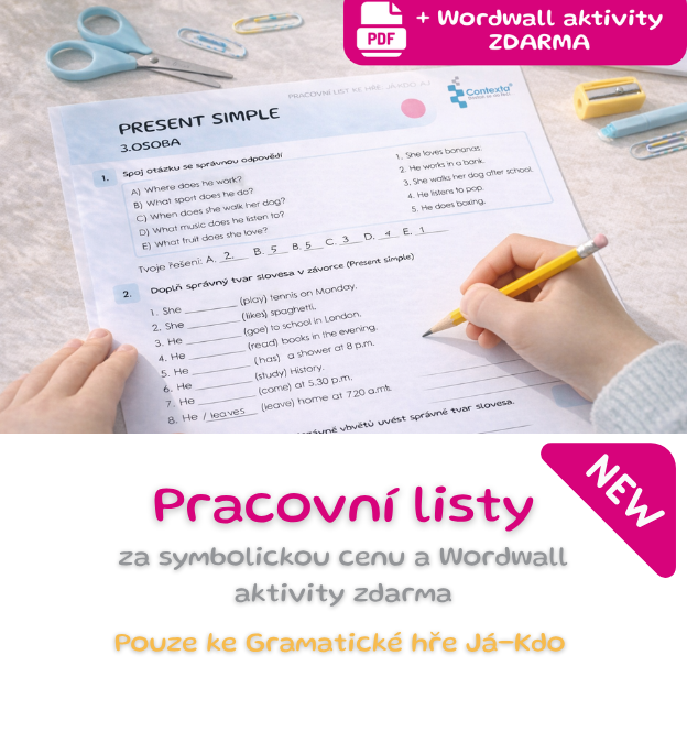 Gramatická hra Já-Kdo