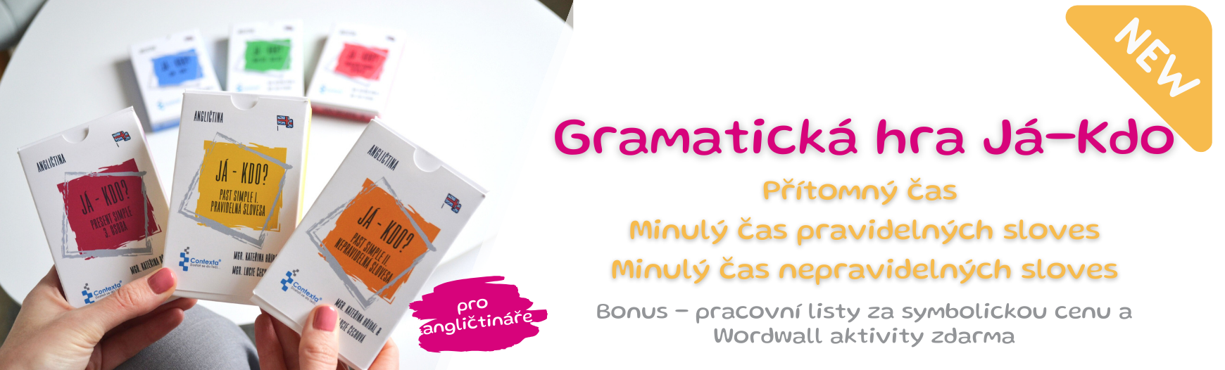 Novinka: Já-Kdo angličtina