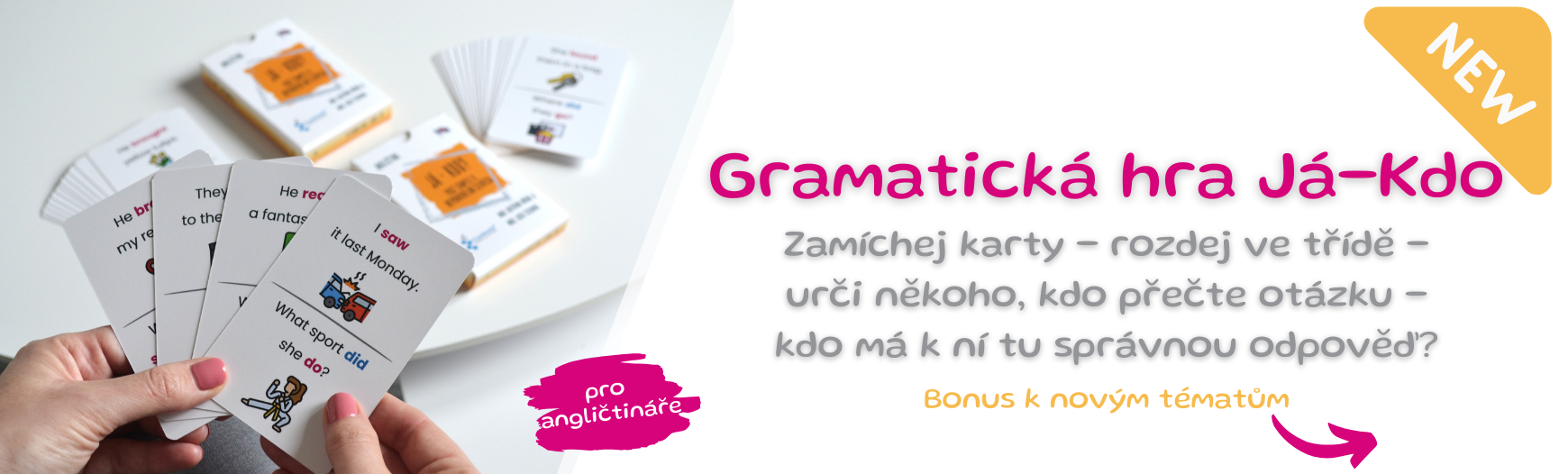 Novinka: Já-Kdo angličtina