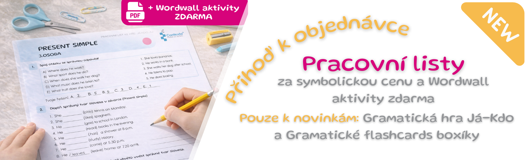 Novinka: Já-Kdo angličtina