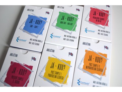 Sada - Gramatická hra Já - Kdo? (angličtina)