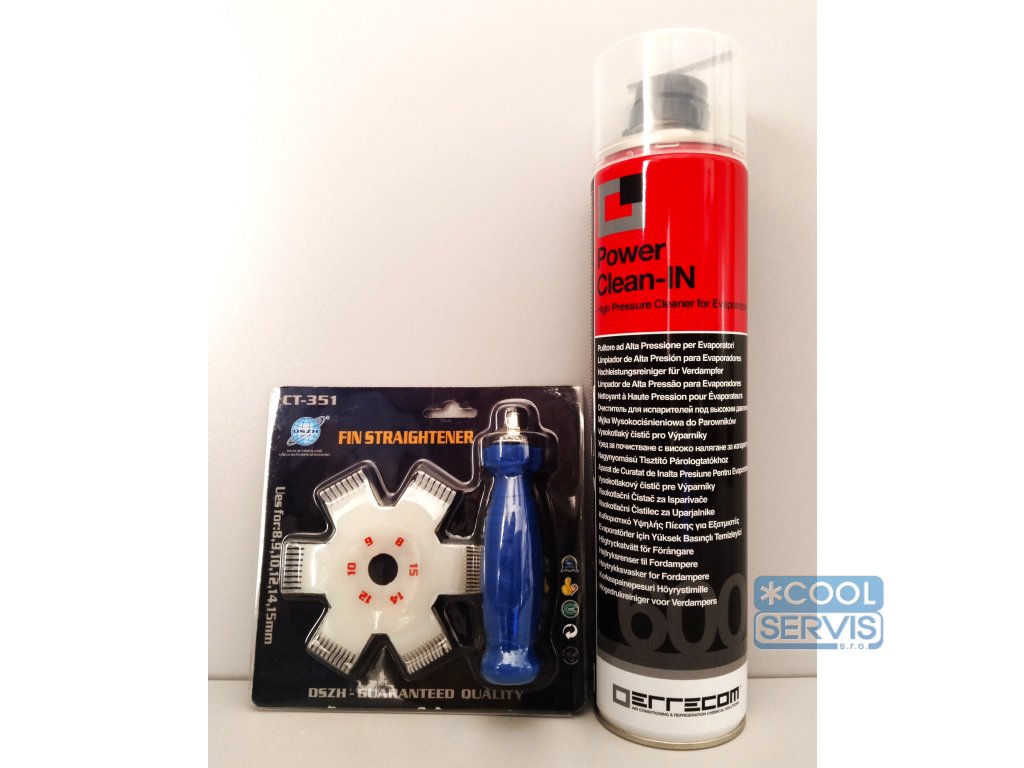 Sada čistící přípravek ERRECOM+hřeben plastový