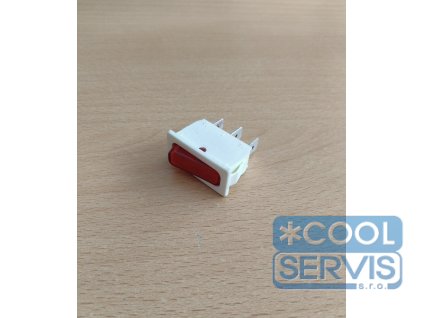 Vypínač kolébkový jednoduchý 31 x 14 mm