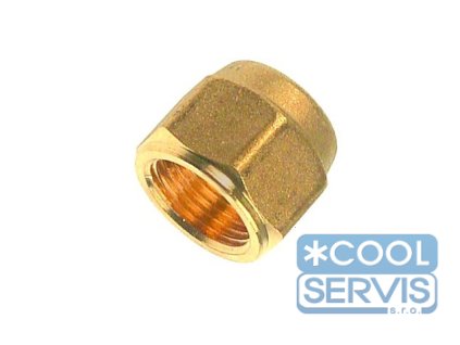 Matka převlečná průchozí 1/2" SAE / 10 mm