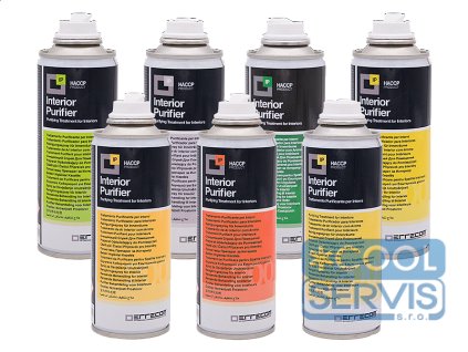 Dezinfekce klimatizace A/C ERRECOM, 400 ml aerosol s vůní