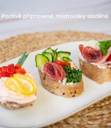 Poctivě připravené, mistrovsky sladěné.