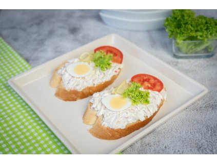 Chlebíček á la krab
