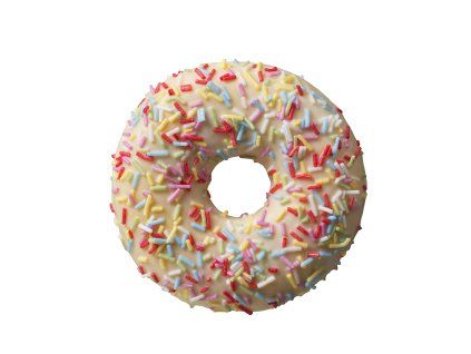 4250889 Donut s barevným posypem 57g