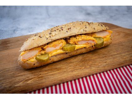 Bageta s kuřecím masem 155 g