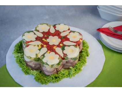 Aspikový dort - kytka (cena za kg)