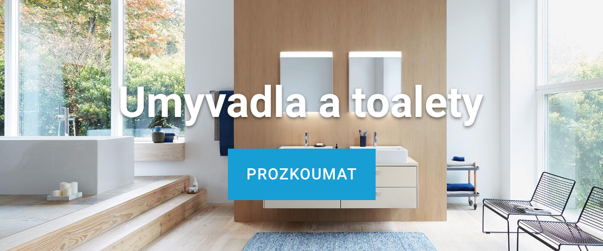Umyvadla a toalety