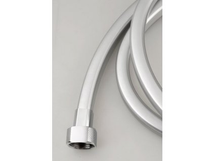 QUADROFLEX hranatá sprchová hadice, 150cm, stříbrná/chrom