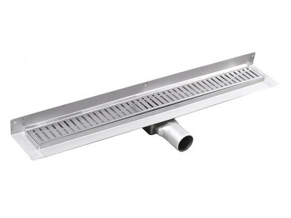 MANUS ONDA nerezový sprchový kanálek s roštem,ke zdi, 650x112x55mm