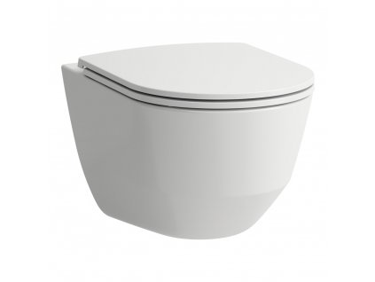 Klozet záv zkr RIMLESS PRO bílá