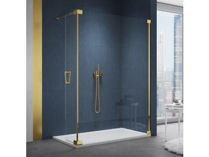 RONAL CADURA Pevná stěna s otočnou boční stěnou 180° CADUOD1201207