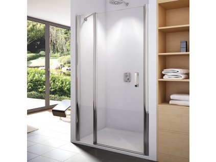 RONAL SWING-LINE Jednokřídlé dveře s pevnou stěnou v rovině SL13SM15022