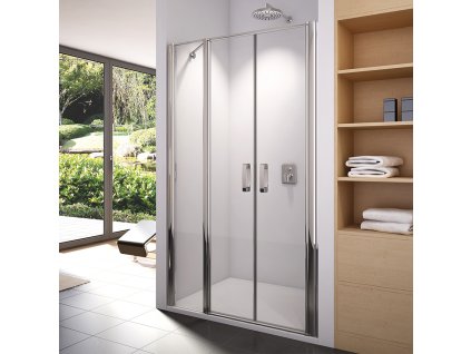 RONAL SWING-LINE Dvoukřídlé dveře s pevnou stěnou v rovině SL32SM15051