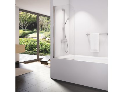 RONAL SWING-LINE Jednokřídlá vanová zástěna - montáž vlevo SLB1GSM15007