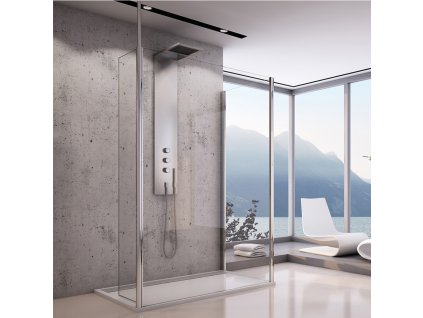 RONAL FUN Doplňková boční stěna v 90° FUDT09005007