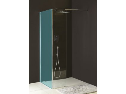 MODULAR SHOWER pevný panel k instalaci na stěnu modulu MS2, 400 mm, levý