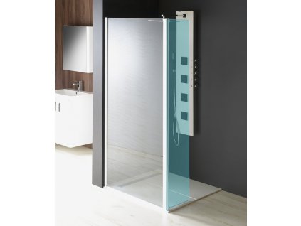 MODULAR SHOWER stěna k instalaci na zeď, pro připojení otočného panelu, 900 mm