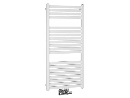 TONDI otopné těleso rovné 450x970 mm, středové připojení, bílá