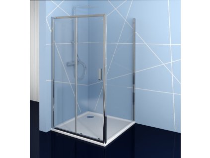 EASY LINE čtvercový sprchový kout 1000x1000mm, čiré sklo L/P varianta
